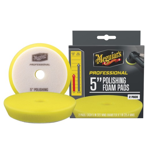 Meguiar's profesionalni jastučić za poliranje od pjene 5" (2 komada)
