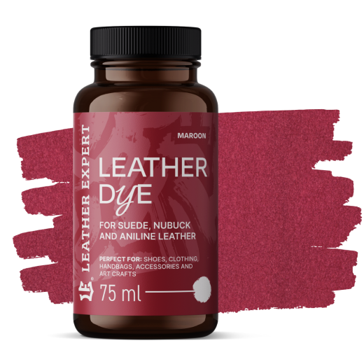 Boja za kožu Leather Expert - Leather Dye (Maroon)