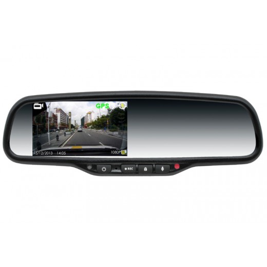 HD DVR kamera sa snimanjem i 4,3" monitorom u retrovizoru HV-043LA