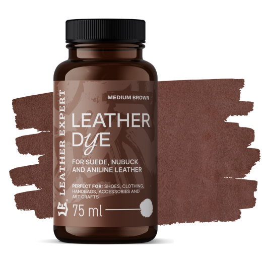 Boja za kožu Leather Expert - Leather Dye (Medium Brown)