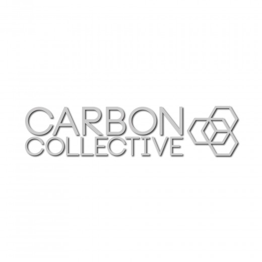 Naljepnica za prozor s ugraviranim staklom Carbon Collective