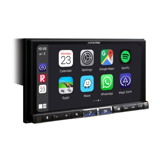 2DIN auto radio Alpine ILX-705E46