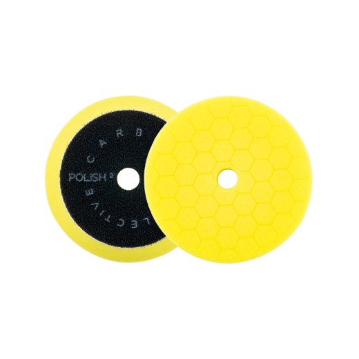 Carbon Collective HEX Polishing Pad (Compound 2 - Yellow) - 3″ (80 mm) polirna ploča