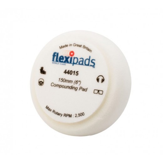 Flexipads bijeli polirni disk s miješanim hvatom 150 x 50