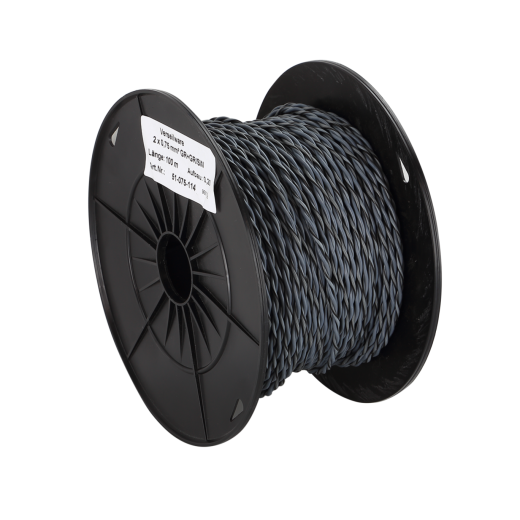 Kabel za zvučnike ACV FLRY Twisted grey/grey-black 075