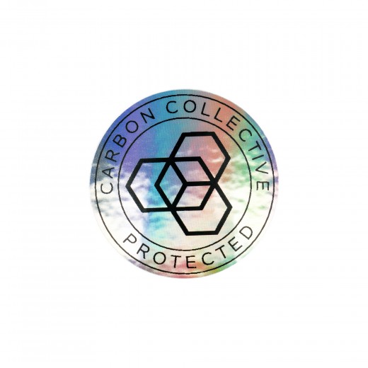 Carbon Collective Oil Slick Protected Seal 40 mm naljepnica
