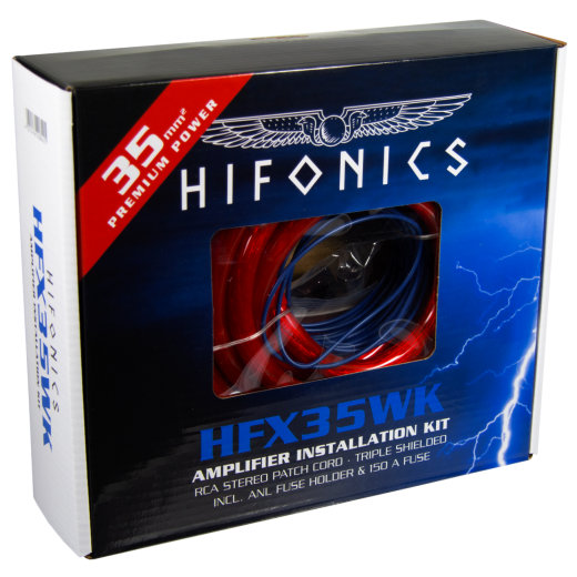 Hifonics HFX35WK Premium set kabela