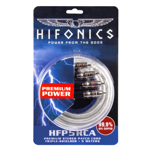 Hifonics HFP5RCA signalni kabel