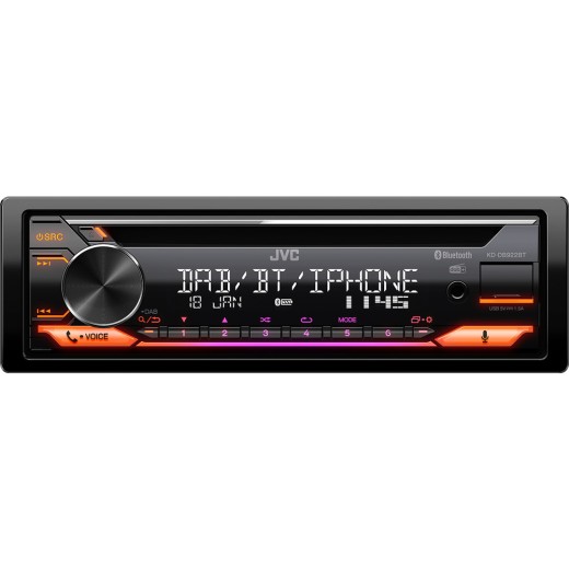 Auto radio s Bluetoothom JVC KD-DB922BT