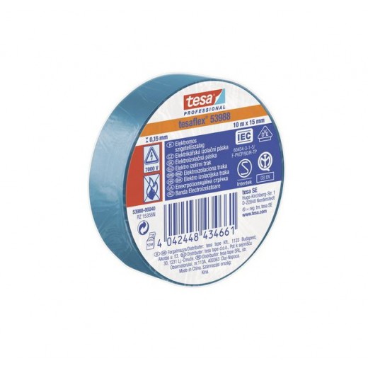 Tesa 53988 PVC 19/20 izolacijska traka plava