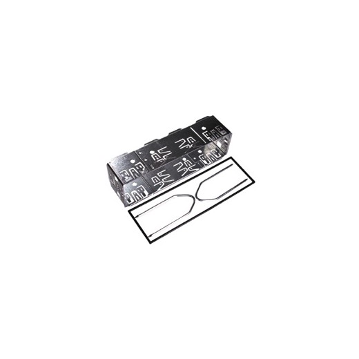 Metalni okvir za 1DIN auto radio + vilice