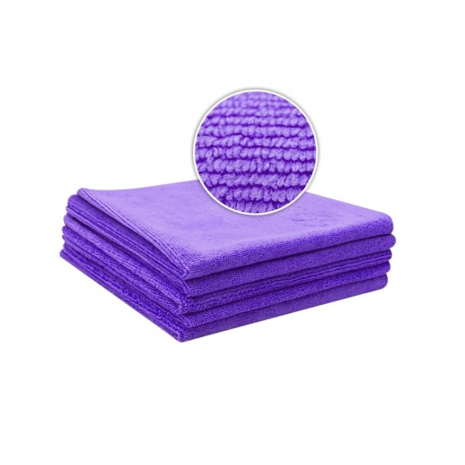 Krpa od mikrovlakana Liquid Elements All-Purpose Purple Microfiber Cloth Value Set of 5 - 310 GSM 40 x 40 cm