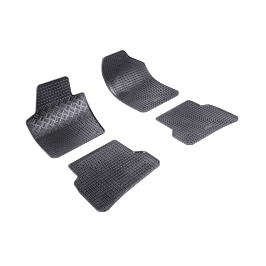 Rigum gumene autotepisi za Volkswagen Polo (2009. -) / Seat Ibiza (2008. -) / Škoda Fabia 3 (2014. -)