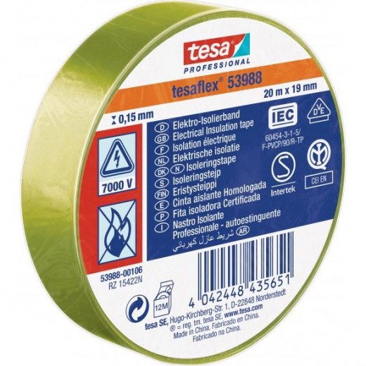 Tesa 53988 PVC 19/20 žuta izolacijska traka