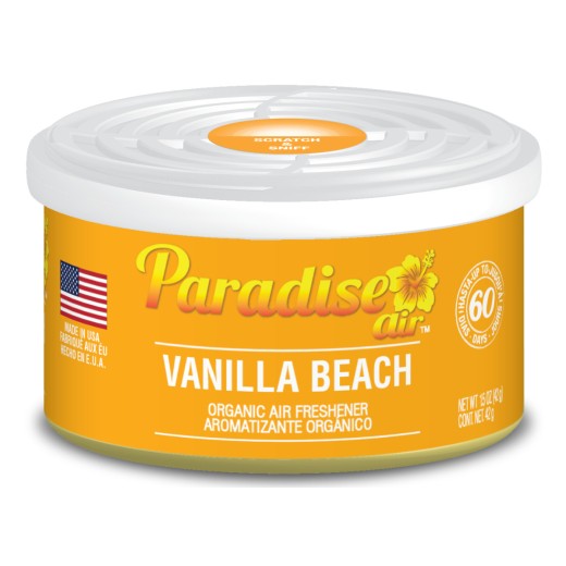 Osvježivač zraka Paradise Air Organic osvježivač zraka Vanilla Beach - Vanilija (42 g)