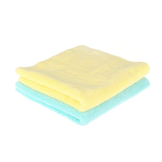 Mikrofiber krpa Purestar Two Face Buffing Towel Žuta/menta boja