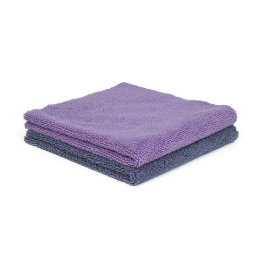 Mikrofiber krpa Purestar Two Face Buffing Towel ljubičasta/siva