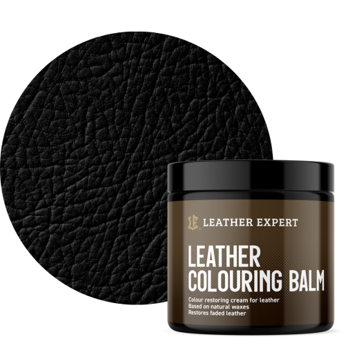 Balzam za kožu Leather Expert - Leather Colouring Balm Black (250 ml)