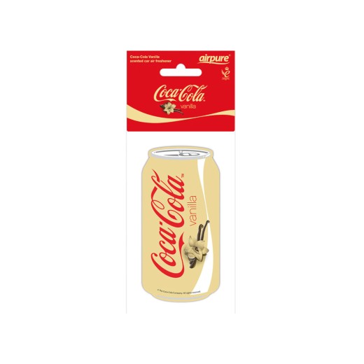 Miris osvježivača zraka Airpure Coca-Cola za vješanje, miris vanilije Coca-Cola - limenka