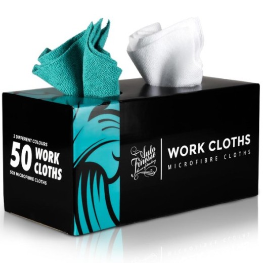 Set krpa od mikrovlakana Auto Finesse Disposable Cloth Box (50 pack)