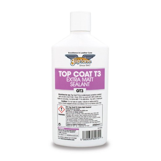 Gliptone tekući zaštitni premaz za kožu GT3 T3 Extra Matt Sealant (250 ml)