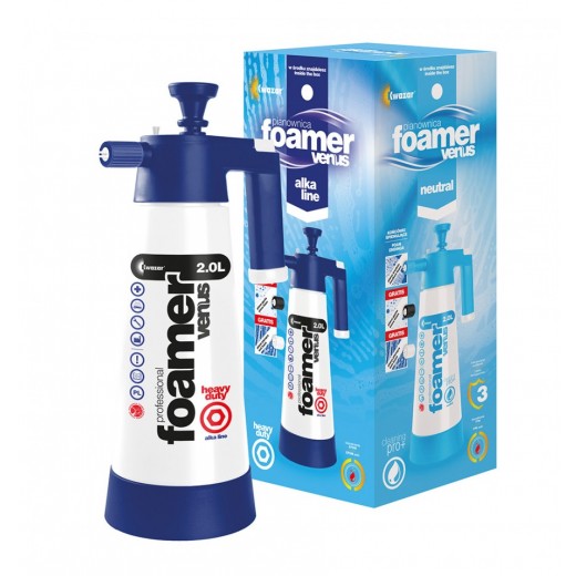 Pjenilo Kwazar Venus Super Foamer HD ALKA LINE 2 l + Dodatni završeci od pjene