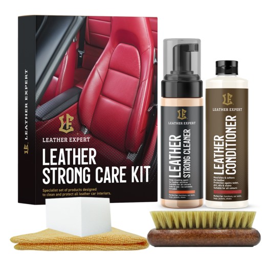 Set auto kozmetike za kožu Leather Expert - Leather Strong Care Kit