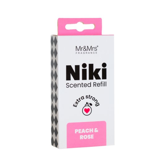 Mr&Mrs Fragrance Niki breskva i ruža, ponovno punjenje