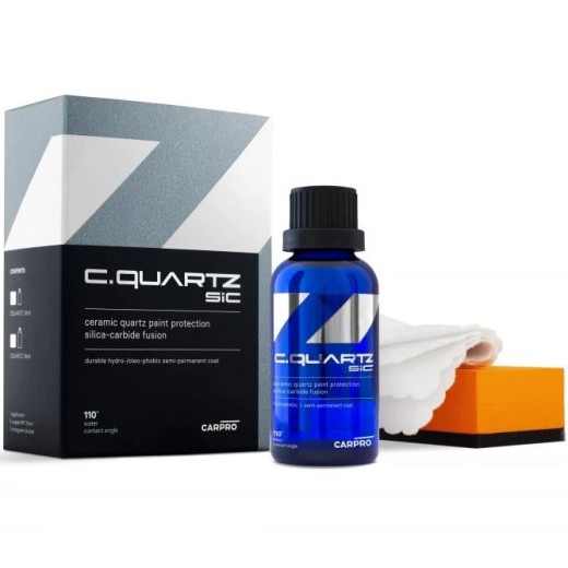 Keramička zaštita laka CarPro CQuartz SiC Kit Pack (30 ml)
