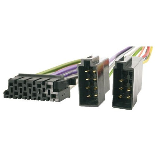 JVC 11 pin - ISO konektor