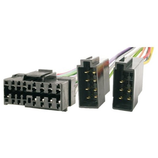 JVC 16 pin - ISO konektor
