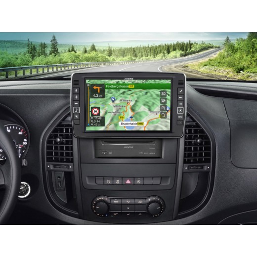 Napredna navigacijska stanica za Mercedes Vito Alpine X903D-V447