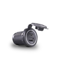Ugrađeni punjač s USB-A i USB-C priključkom, 5 V, 4,2 A MY1218