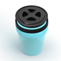Carbon Collective Gamma Seal Bucket Lid - Black