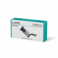 Carbon Collective Rechargeable LED Keychain Light – LUME Pocket mala prijenosna svjetiljka za privjesak ključeva