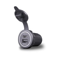Ugrađeni punjač s USB-A i USB-C priključkom, QC3.0, PD 3.0 MY1298