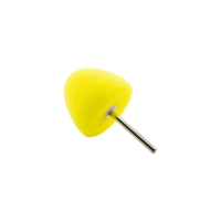 Carbon Collective Hex Mini Polishing Cone - Yellow koni za poliranje