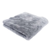 Purestar Plush Light Buffing ručnik od sivih mikrovlakana