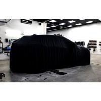 Navlaka za auto Poka Premium oprema Vrhunska navlaka za auto crna s rubom - Combi / SUV