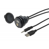 USB / JACK 4-polna utičnica s kabelom