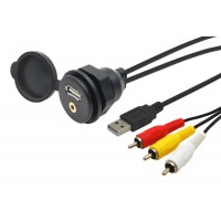 USB / JACK 4-polna utičnica s kabelom