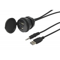 USB / JACK 4-polna utičnica s kabelom