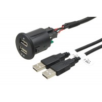 2x USB utičnica s kabelom