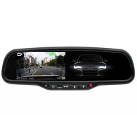 HD DVR kamera sa snimanjem i 4,3" monitorom u retrovizoru s funkcijom automatskog zatamnjenja HV-043LAD