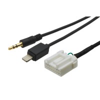 Mazda AUX i Apple Lightning adapter