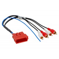 AUX izlazni adapter MINI ISO - CINCH