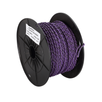 Kabel za zvučnike ACV FLRY Twisted purple/purple-black 075