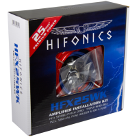 Hifonics HFX25WK Premium set kabela