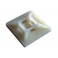 Samoljepljive kopče za kabelske vezice 19 x 19 mm (100 kom)