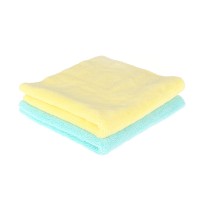 Mikrofiber krpa Purestar Two Face Buffing Towel Žuta/menta boja